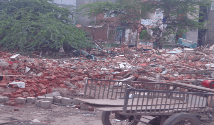 BJP-AAP join hands to demolish the settlements of poor people in Delhi