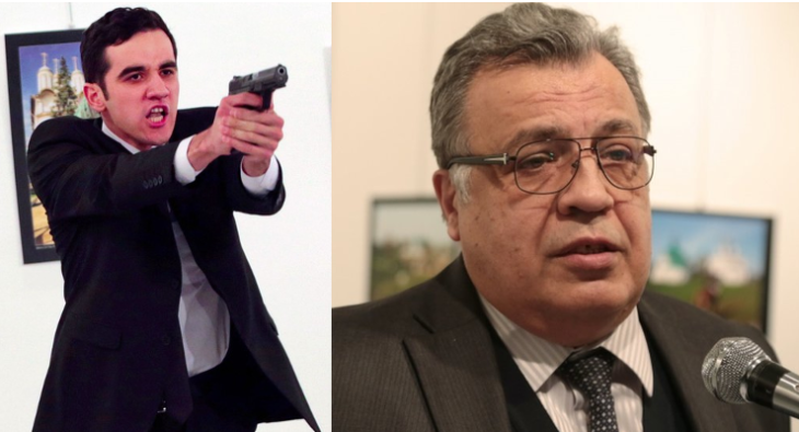Andrei Karlov, the Russian Ambassador to Turkey, was murdered and his murder was hailed in the west