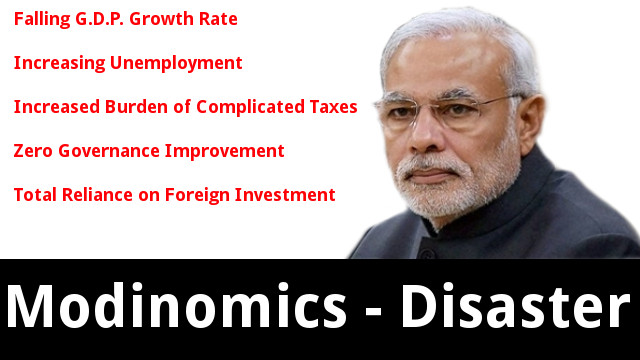 Modinomics is the Catalyst of Economic Doom