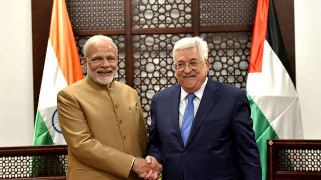 Narendra Modi visits Palestine to hoodwink the people