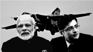 Modi and warmonger tv anchors