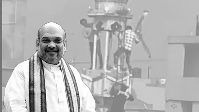 Did Amit Shah fail to play his role during Delhi's anti-Muslim pogrom? No, he didn't