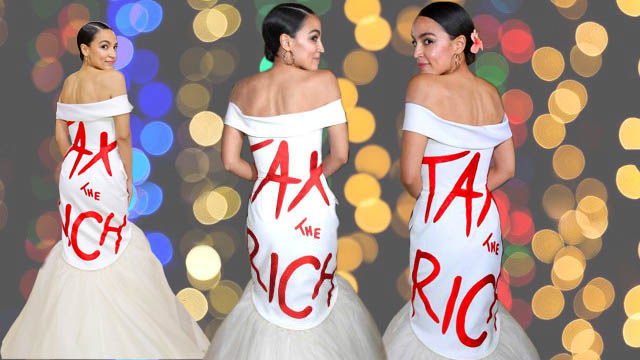 AOC’s “tax the rich” campaign at Met Gala is ridiculous like the Democrats’ tax push