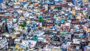 India's economy is booming, but affordable housing is falling further out of reach — a gap this piece traces from GDP figures to rent burdens.